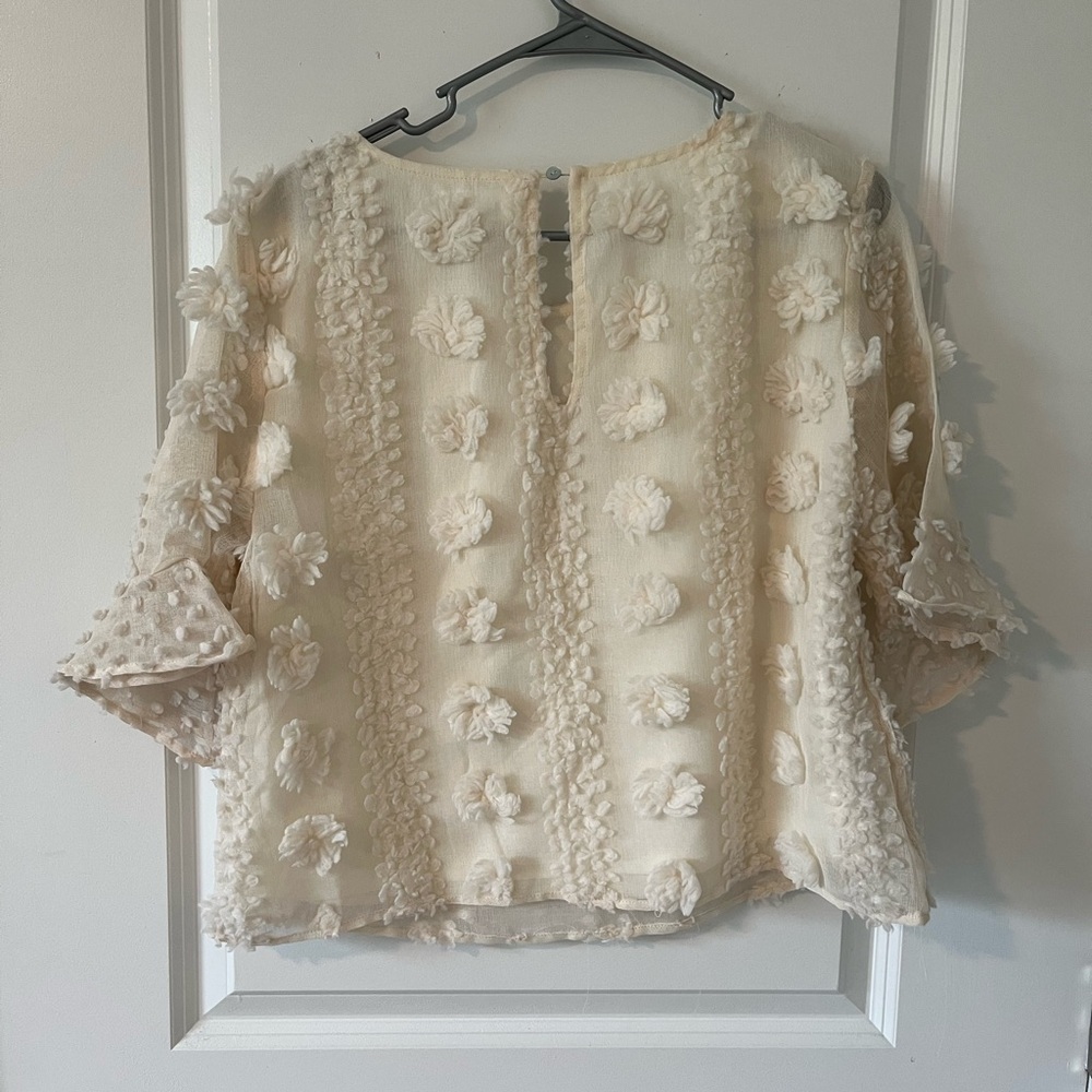 Swiss Dot Blouse - Picture 4 of 4